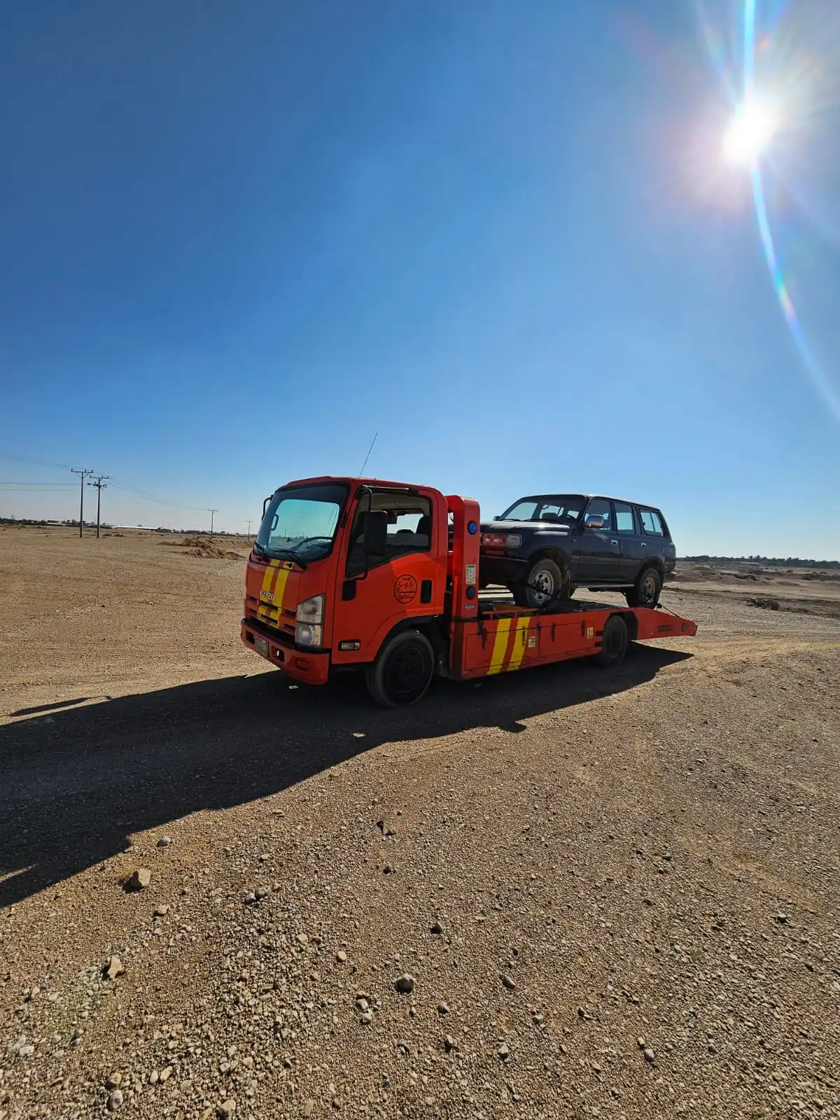 سطحة المجمعة - نقل آمن